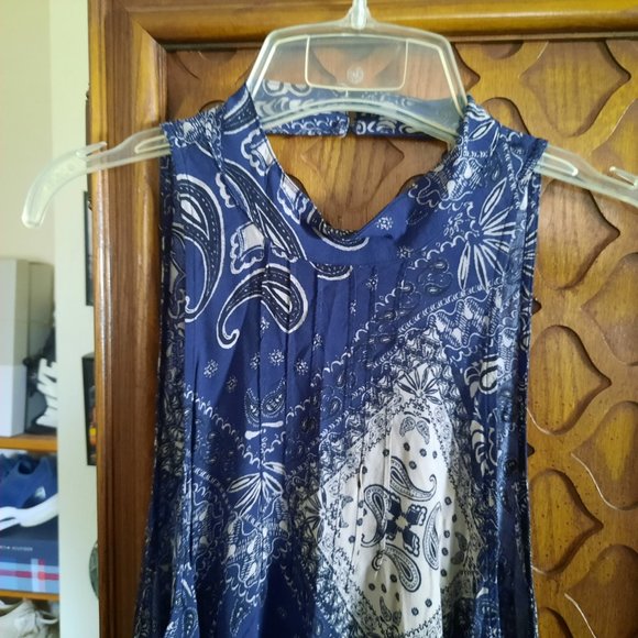 KEEP Free People Intimately Beaux Slip Dress - Bandana Print, Size S - Picture 4 of 16